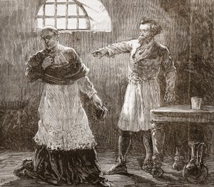 Denis Reproving the Bishop of Meaux by English School