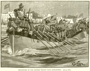 Departure of the British Troops from Alexandria by English School