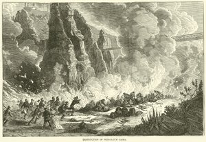 Destruction of Petroleum Casks