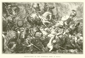 Destruction of the Athenian Army in Sicily by English School