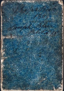 Diary, containing details of ship, date, master, country, destination, departure, weight and draught of water each voyage by English School
