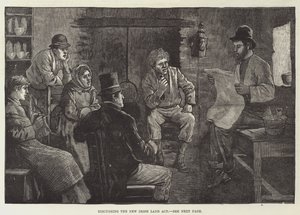 Discussing the New Irish Land Act by English School