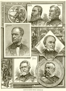 Distinguished Union Generals by English School