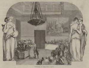 Distribution of Prizes, Royal Academy by English School