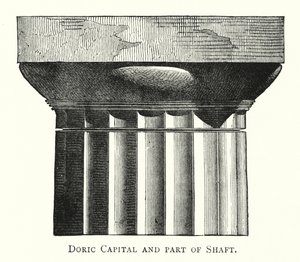 Doric Capital and part of Shaft by English School
