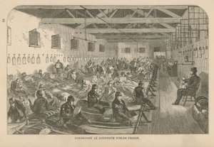 Dormitory at Coldbath Fields Prison by English School