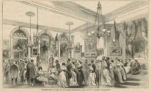 Drawing room of the City of London Institution by English School