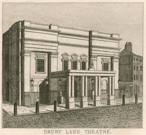 Drury Lane Theatre, London by English School