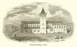 Dunblane Cathedral, in 1620 by English School