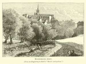 Dunfermline Abbey by English School