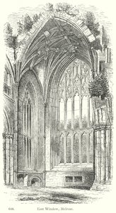 East Window, Melrose by English School