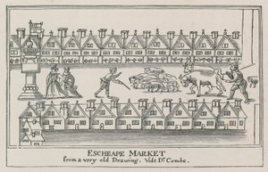 Eastcheap, Circa 1598 by English School
