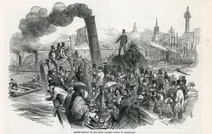 Easter Monday on the River Thames - Going to Greenwich by English School