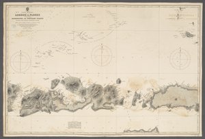 Eastern Archipelago, Lombok to Flores, including Paternoster and Postillon Islands; from Batavian Government surveys. [Admiralty Chart], London by English School