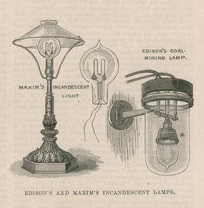 Edison and Maxim