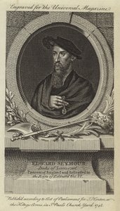Edward Seymour, Duke of Somerset, Protector of England and beheaded in the reign of Edward VI by English School