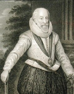 Edward Somerset, 4th Earl of Worcester (c.1553-1627) by English School
