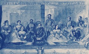 Edward VII and Queen Alexandra of England at the Opera in London by English School