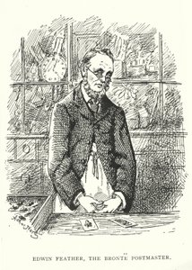 Edwin Feather, the Bronte postmaster by English School