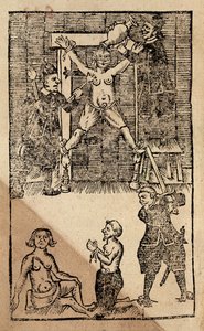 Dutch Settlers at Amboyna Torture an English Merchant Prior to the Massacre of 1623 That Put an End to British Trading in the East Indies