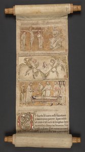 Egerton MS 2849, Membrane I, c.1225-30