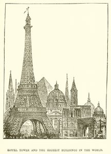 Eiffel Tower and the Highest Buildings in the World by English School