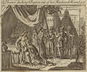 Eleanor of Castile, Queen Consort of King Edward I of England, Sucking Poison Out of Her Husband