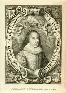 Elizabeth, Countess of Huntington by English School