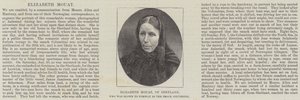 Elizabeth Mouat, of Shetland, who was blown to Norway in the Smack Columbine by English School