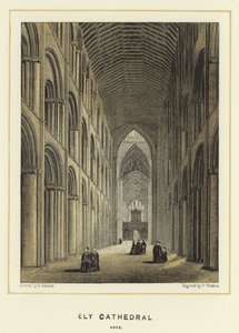 Ely Cathedral, Nave by English School