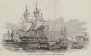 Embarkation of Political Prisoners at Brest, for Cayenne by English School