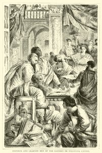 Emperor and learned men of the Eastern or Byzantine Empire by English School