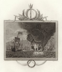 Engagement between the French and English Fleets in the Channel on 10 August 1512 by English School
