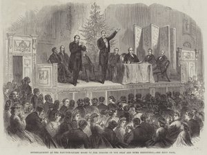 Entertainment at the Hanover-Square Rooms to the Inmates of the Deaf and Dumb Institution by English School