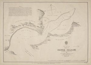 Entrance to Darra Salaam, by Commander R. Bradshaw, HMS Star by English School