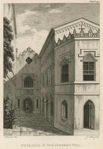 Entrance to Strawberry Hill, London by English School