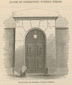 Entrance to Tothill Fields Prison by English School