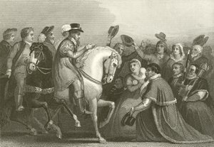 Entry of James I into London by English School