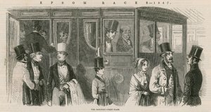 Epson Races 1847: The Railway - First Class by English School
