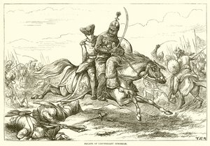 Escape of Lieutenant Goreham by English School
