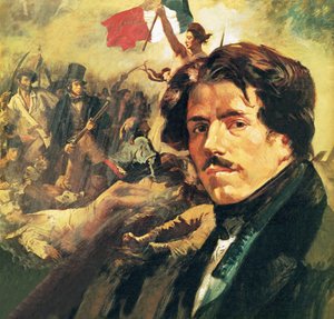 Eugene Delacroix by English School