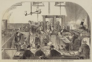 Examination at Bow Street of Dr Bernard by English School