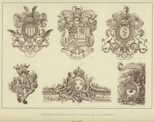 Examples of Heraldic Designs of the XVII and XVIII Centuries by English School
