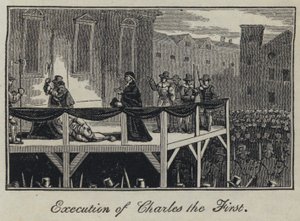 Execution of Charles the First by English School