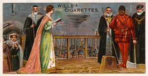 Execution of Lady Jane Grey by English School