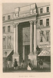 Exeter Hall, Strand, London by English School