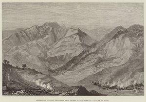 Expedition against the Siyin Chin Tribes, Upper Burmah, Capture of Siyin by English School