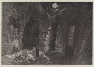 Explorations of Jerusalem, Rock-Cut Cistern under the Site of Solomon
