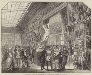 Exposition of Painting and Sculpture, in the Palais National at Paris by English School
