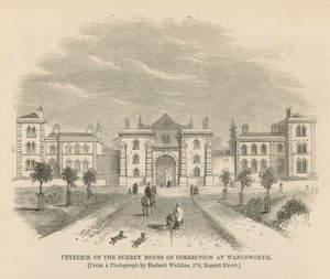 Exterior of the Surrey House of Correction by English School